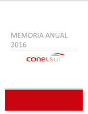 Memoria Anual 2016